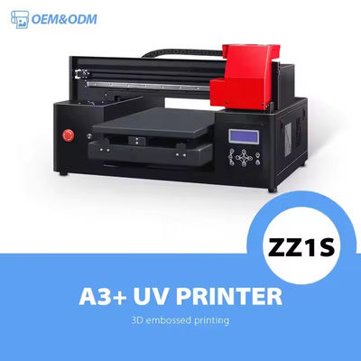 A3 Tube Printer Digital Small LED Multifunctional XP600 Inkjet UV Flatbed Printing Machine for Cell Phone Market