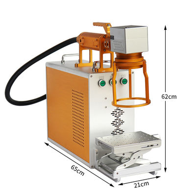 30W IPG Metal Fiber Optical Laser Marking Machine With Servo Motor