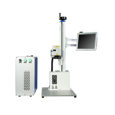 30 Watt Fiber Laser Marking Machine , 1064nm Laser Engraver Portable