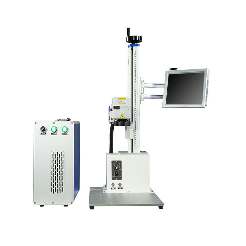 30 Watt Fiber Laser Marking Machine , 1064nm Laser Engraver Portable