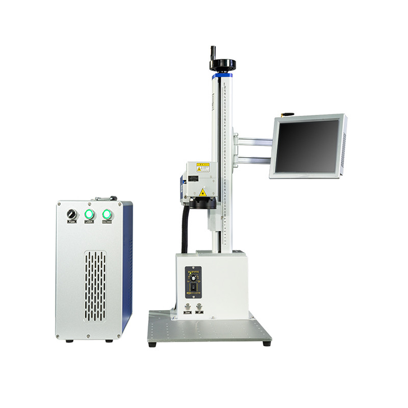 30 Watt Fiber Laser Marking Machine , 1064nm Laser Engraver Portable